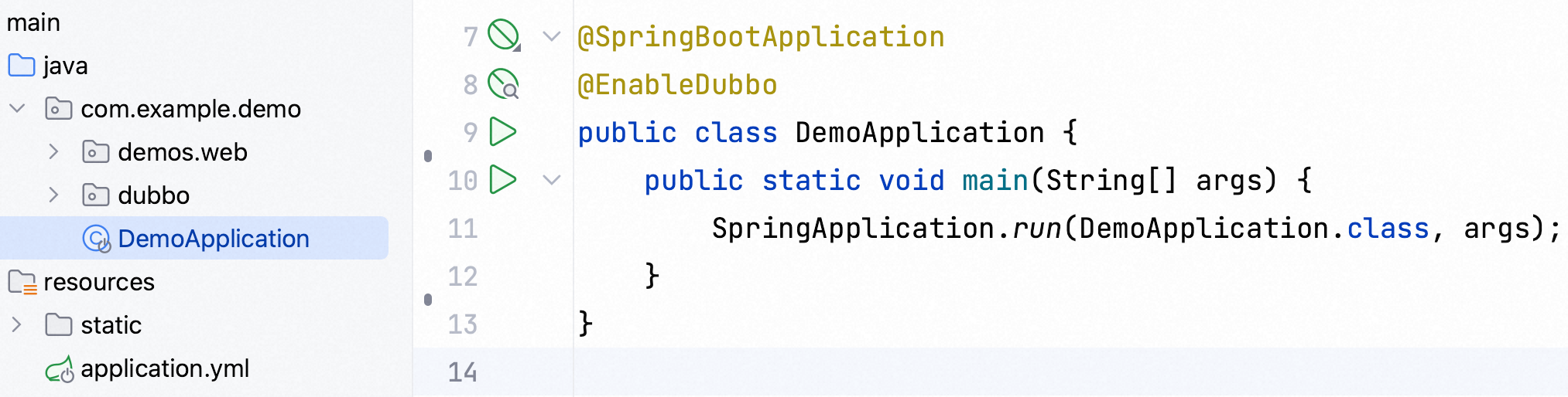 SpringApplication Run